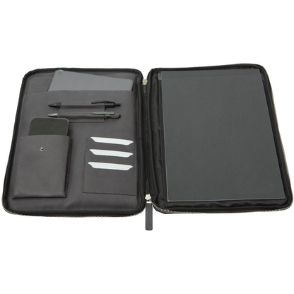 Artikelbild 4 für PRIDE & SOUL Konferenzmappe TERRA Leder DIN A4 grau, Artikelnummer 147237