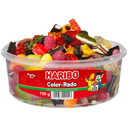 Artikelbild für HARIBO Color-Rado Fruchtgummi 750,0 g, Artikelnummer 233279