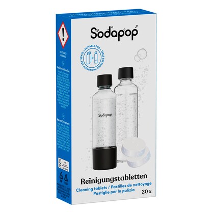 Artikelbild für Sodapop Reinigungstabletten 20 St., Artikelnummer 627418