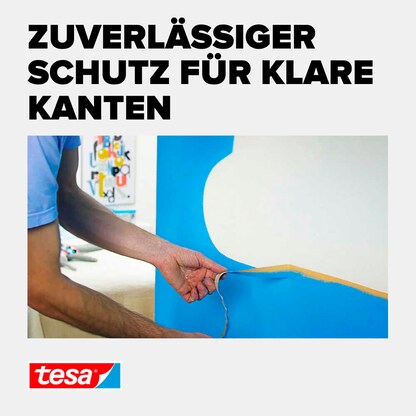 Artikelbild 7 für tesa KURVEN Kreppband beige 25,0 mm x 25,0 m 1 Rolle, Artikelnummer 723959
