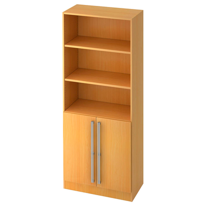 Artikelbild für HAMMERBACHER Regalschrank Akandia, V7700/6/6/NU buche 80,0 x 42,0 x 200,4 cm, 1 St., Artikelnummer 672063