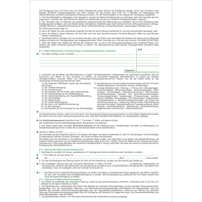 Artikelbild 2 für RNK-Verlag 545 Mietverträge für Häuser, 50 St., Artikelnummer 644272