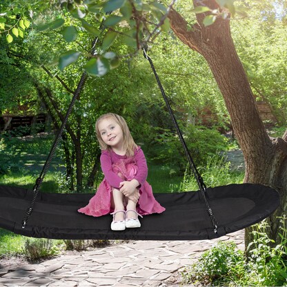 Artikelbild 4 für relaxdays Nestschaukel XXL schwarz, Artikelnummer 445467