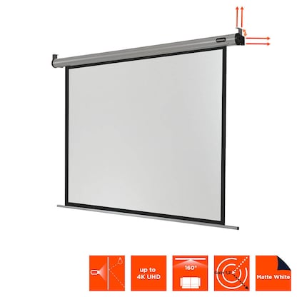 Artikelbild 7 für celexon elektrische Rolloleinwand HomeCinema Motor 4:3, 240 x 180 cm Projektionsfläche, Artikelnummer 694481