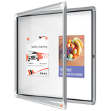 Artikelbild 1 für nobo Schaukasten silber 6x DIN A4 69,2 x 3,7 x 75,2 cm, 1 St., Artikelnummer 699468