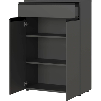 Artikelbild 7 für GERMANIA Aktenschrank Bedano, 4041-547 grafit 2 Fachböden 81,0 x 40,0 x 120,0 cm, Artikelnummer 386522