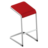 Artikelbild 1 für Quadrifoglio Hocker C-STOOL OCSTOA01/2YUP rot, 1 St., Artikelnummer 669890