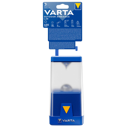 Artikelbild 9 für VARTA Outdoor Ambiance L20 LED Campinglampe blau, 1 St., Artikelnummer 775884