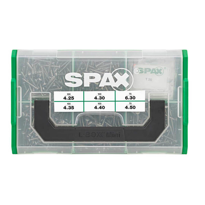 Artikelbild 2 für SPAX® Mehrzweckschrauben-Sortiment L-BOXX Elektriker klein 5000009160219, Artikelnummer 397966