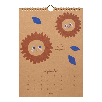 Artikelbild 12 für folia Kalender zum Selbstgestalten CRAFTY MEMORIES A4 jahresunabhängig, 1 St., Artikelnummer 692958