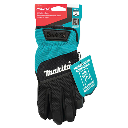 Artikelbild 2 für makita unisex Arbeitshandschuhe flexibel blau Größe 10, 1 Paar, Artikelnummer 634669