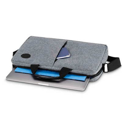 Artikelbild 2 für hama Laptoptasche Genua Polyester grau 00227053 bis 39,6 cm (15,6 Zoll), Artikelnummer 755726