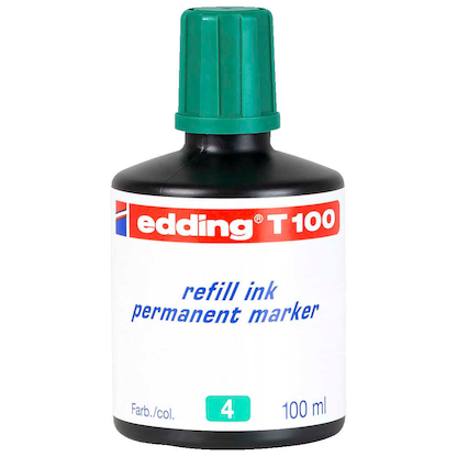 Artikelbild für edding Nachfülltusche T100 grün, Artikelnummer 311241