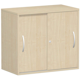 Artikelbild 1 für geramöbel Schiebetürenschrank Flex, S-381501-AA ahorn 1 Fachboden 80,0 x 42,5 x 72,0 cm, Artikelnummer 875950