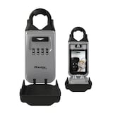 Artikelbild 1 für Master Lock® 5420EURD Schlüsseltresor silber, Zahlenschloss, 7,2 x 5,2 x 17,5 cm, 1 St., Artikelnummer 727721