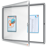 Artikelbild 1 für nobo Schaukasten silber 8x DIN A4 97,2 x 3,7 x 69,2 cm, 1 St., Artikelnummer 699494