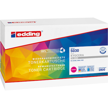 Artikelbild 2 für edding EDD-5030 magenta Toner kompatibel zu KYOCERA TK-580M, Artikelnummer 284575