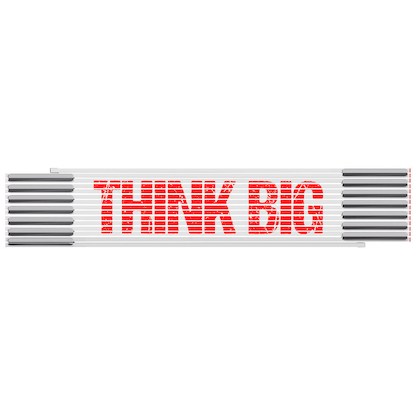 Artikelbild für TOX Zollstock THINK BIG Holz 300,0 cm, Artikelnummer 561254