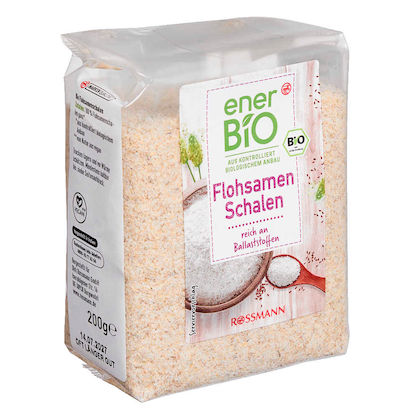 Artikelbild 3 für enerBiO Bio Flohsamenschalen 200,0 g, 1 St., Artikelnummer 511202