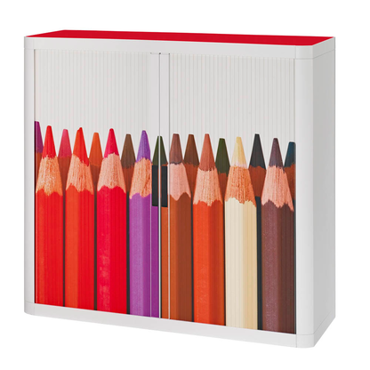 Artikelbild 2 für PAPERFLOW easyOffice Rollladenschrank Stifte ohne Fachböden 110,0 x 41,5 x 104,0 cm, Artikelnummer 132908