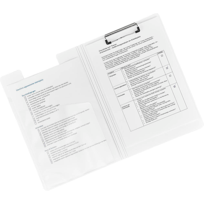 Artikelbild 5 für LEITZ Klemmbrettmappe WOW 4199 DIN A4 grün Rauten Kunststoff, 1 St., Artikelnummer 895255