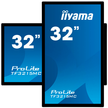 Artikelbild 4 für iiyama ProLite TF3215MC-B2 LED-Display, schwarz, 80,0 cm (31,5 Zoll), Artikelnummer 551626