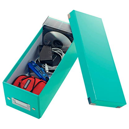 Artikelbild 3 für LEITZ CD-/DVD-Box Click & Store blau, 1 St., Artikelnummer 211033