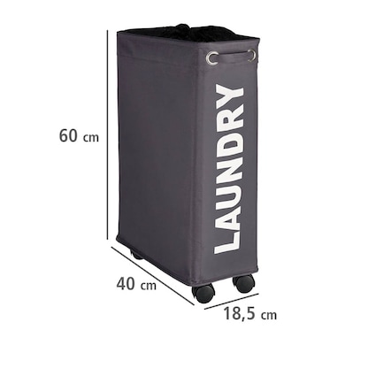 Artikelbild 5 für WENKO Wäschekorb Corno grau, 1 St., Artikelnummer 531693