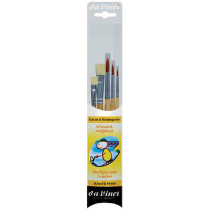 Artikelbild für da Vinci Allround Pinsel-Set Größe 2, 4, 8, 8, 12 , 5-teilig, Artikelnummer 346469