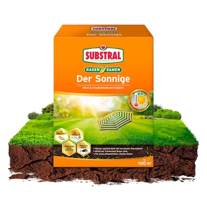 Artikelbild 2 für SUBSTRAL® DER SONNIGE Rasensamen 1,25 kg, Artikelnummer 368979