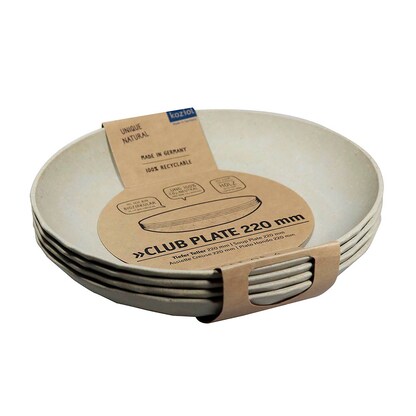 Artikelbild 4 für koziol Teller Club beige Ø 22,0 cm, 4 St., Artikelnummer 374047