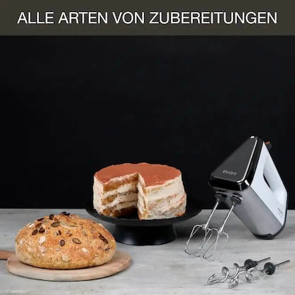 Artikelbild 5 für KRUPS Mix 9000 Handmixer weiß/silber 750 W, Artikelnummer 632477