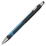 Artikelbild 1 für Schneider Kugelschreiber Epsilon schwarz/cyan, Schreibfarbe: blau, 1 St., Artikelnummer 126577