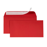 Artikelbild 1 für artoz Briefumschläge Mosaic DIN lang ohne Fenster feuerrot haftklebend 20 St., Artikelnummer 959262