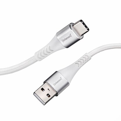 Artikelbild für Intenso USB 2.0 A/USB C Kabel A315C 1,5 m weiß, 1 St., Artikelnummer 193397