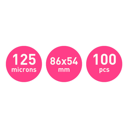 Artikelbild 9 für LEITZ Laminierfolien glänzend für Kreditkartenformat 125 micron, 100 St., Artikelnummer 908129