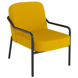 Artikelbild 1 für medso powered by PAPERFLOW Sessel MEDSO M Rund gelb schwarz Kunststoff 58,0 x 74,3 x 73,6 cm, 1 St., Artikelnummer 522447