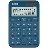 Artikelbild 1 für CASIO MS-20YC-NY Taschenrechner marineblau, Artikelnummer 776522