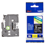 Artikelbild 1 für brother Schriftband TZe-325 TZE325, 9 mm, weiß auf schwarz, 1 St., Artikelnummer 784850