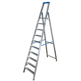 Artikelbild 1 für KRAUSE Stehleiter einseitig STABILO silber 10 Stufen, H: 325,0 cm, Artikelnummer 569038