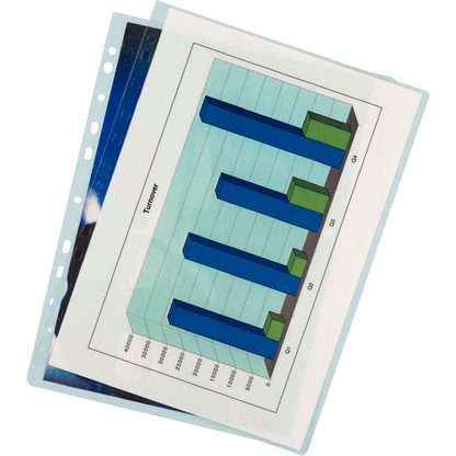 Artikelbild für LEITZ Laminierfolien glänzend für A4 80 micron Universal-Lochung, 100 St., Artikelnummer 727844