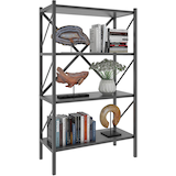 Artikelbild 1 für VCM my home Bücherregal Insasi anthrazit 66,0 x 34,0 x 121,0 cm, 1 St., Artikelnummer 911501