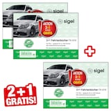 Artikelbild 1 für 2 + 1 GRATIS: SIGEL Fahrtenbuch, Pkw mit Kraftstoffverbrauch Formularbücher FA614, 2 St. + GRATIS 1 St., Artikelnummer 501597