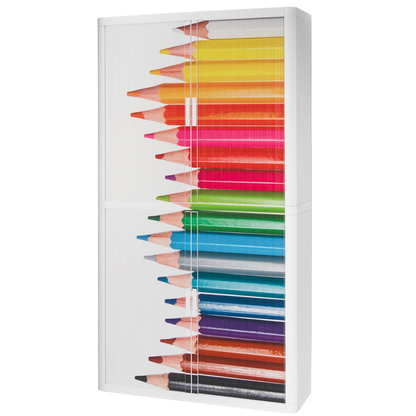 Artikelbild 2 für PAPERFLOW easyOffice Rollladenschrank Stifte ohne Fachböden 110,0 x 41,5 x 204,0 cm, Artikelnummer 132896