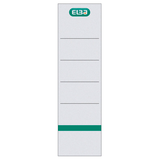 Artikelbild 1 für ELBA Einsteck-Rückenschilder weiß für 8,0 cm Rückenbreite, 10 St., Artikelnummer 436931