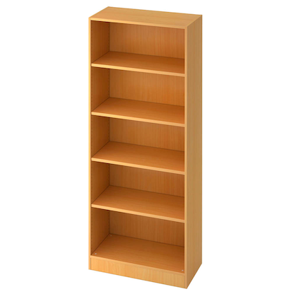 Artikelbild für HAMMERBACHER Aktenregal Akandia buche 80,0 x 40,0 x 200,4 cm, 1 St., Artikelnummer 671909