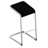 Artikelbild 1 für Quadrifoglio Hocker C-STOOL OCSTOA01/36SK schwarz, 1 St., Artikelnummer 669958