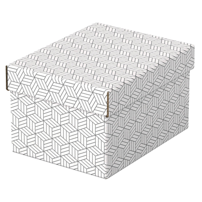 Artikelbild 2 für Esselte Home Aufbewahrungsboxen 6,5 l weiß 20,0 x 25,5 x 15,0 cm, 3 St., Artikelnummer 652244