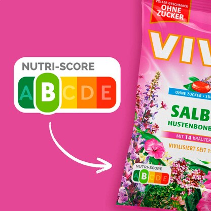 Artikelbild 2 für VIVIL® Salbei ohne Zucker Bonbons 33 St./ 120,0 g, Artikelnummer 149686