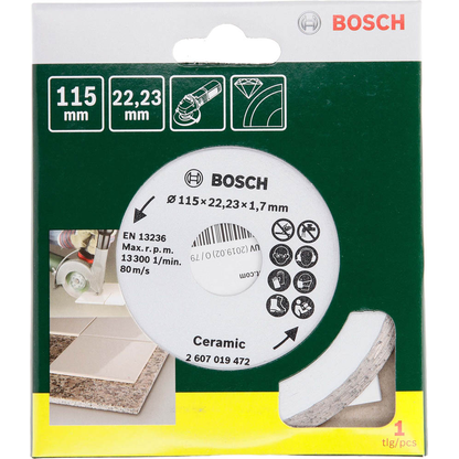 Artikelbild 2 für BOSCH Diamant-Trennscheibe, 1 St., Artikelnummer 208128